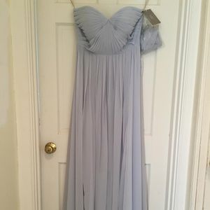 Jenny Woo Bridesmaid Dress Whisper Blue Size 10